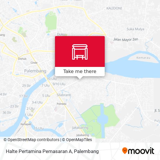 Halte Pertamina Pemasaran A map