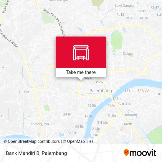 Bank Mandiri B map