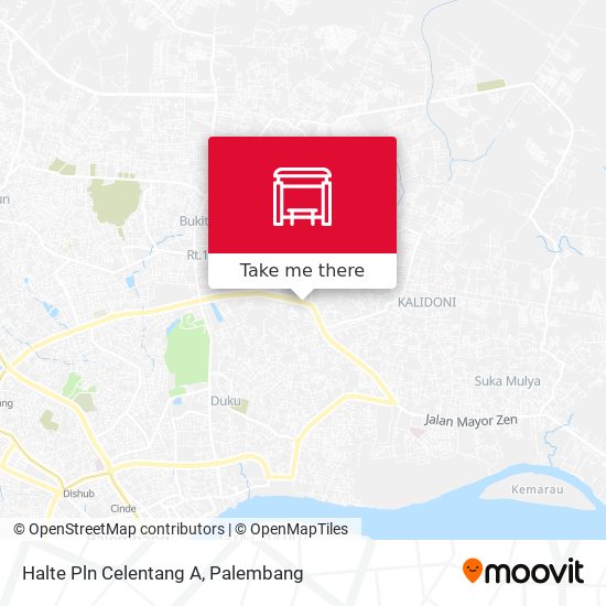 Halte Pln Celentang A map