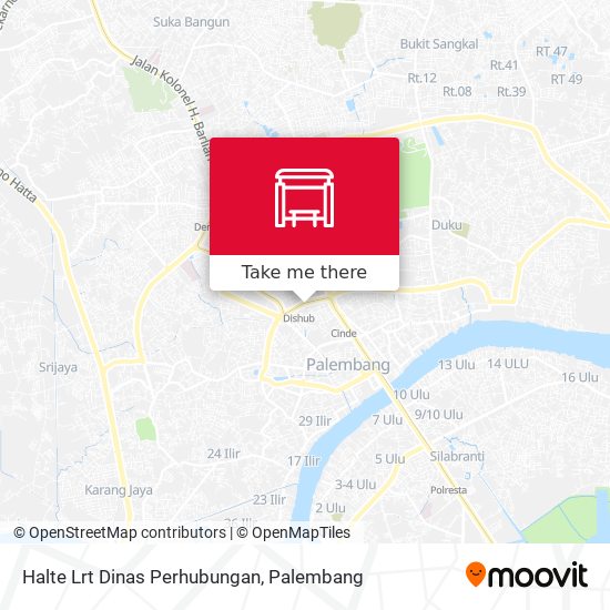 Halte Lrt Dinas Perhubungan map
