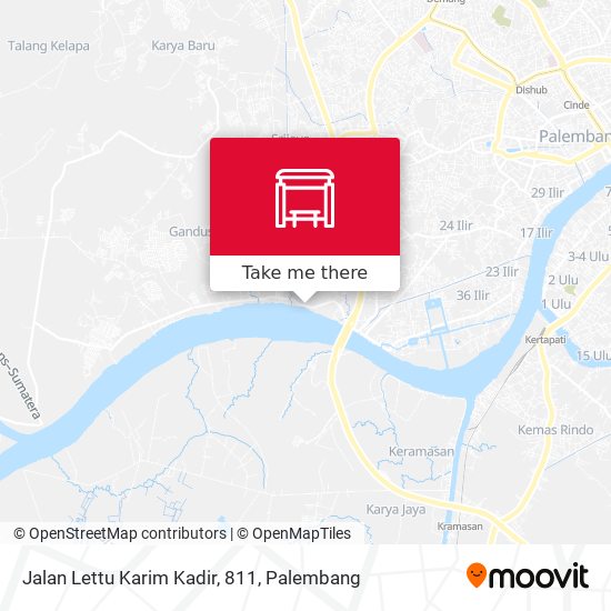 Jalan Lettu Karim Kadir, 811 map