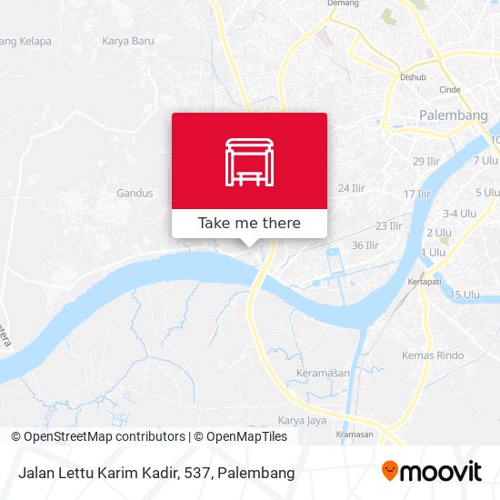 Jalan Lettu Karim Kadir, 537 map