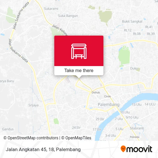 Jalan Angkatan 45, 18 map