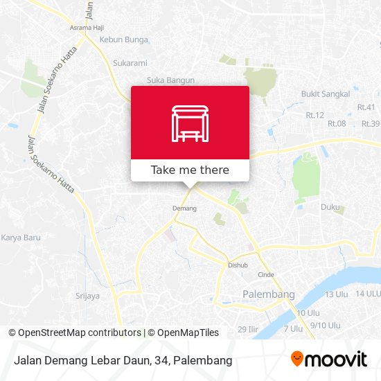 Jalan Demang Lebar Daun, 34 map