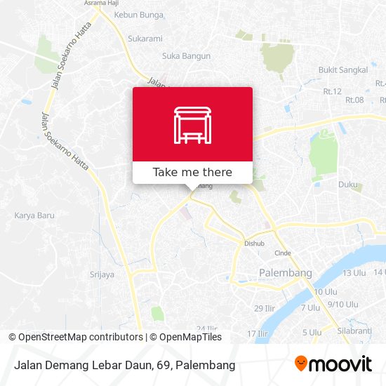 Jalan Demang Lebar Daun, 69 map