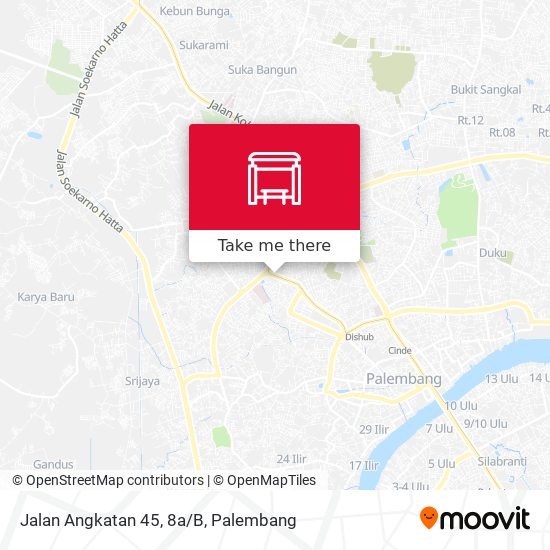 Jalan Angkatan 45, 8a/B map