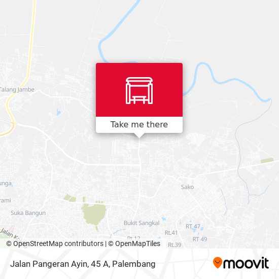 Jalan Pangeran Ayin, 45 A map