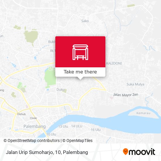 Jalan Urip Sumoharjo, 10 map