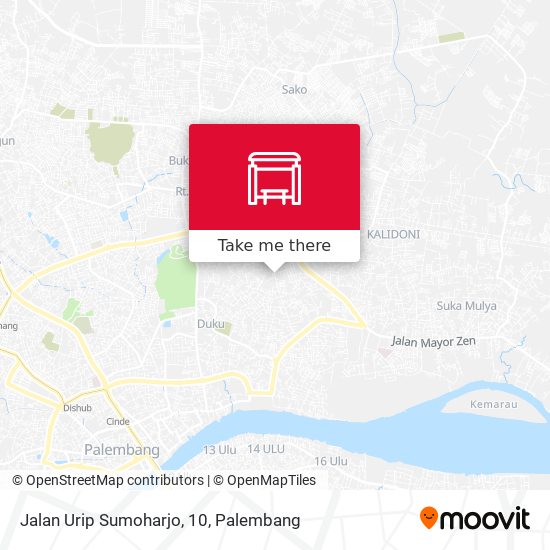 Jalan Urip Sumoharjo, 10 map