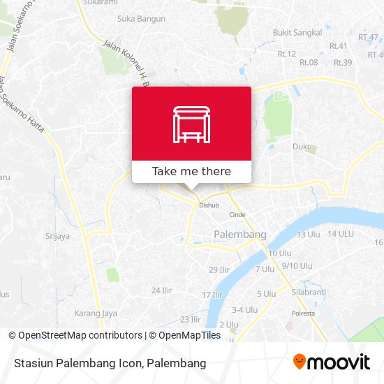 Stasiun Palembang Icon map