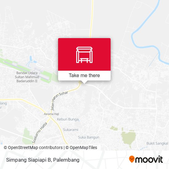 Simpang Siapiapi B map