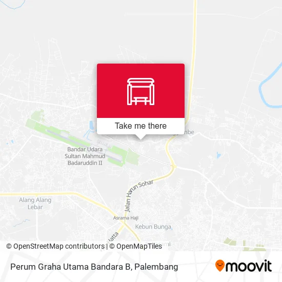 Perum Graha Utama Bandara B map