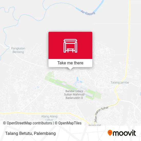 Talang Betutu map