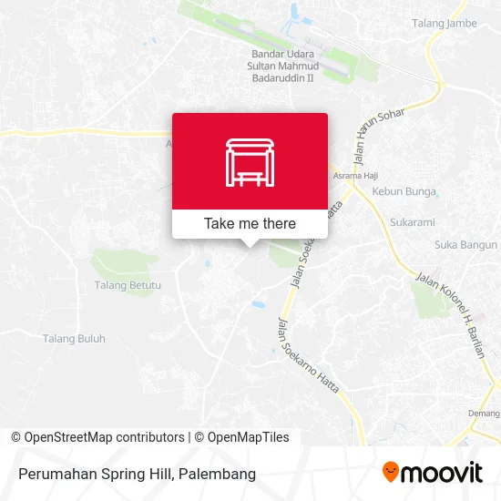 Perumahan Spring Hill map