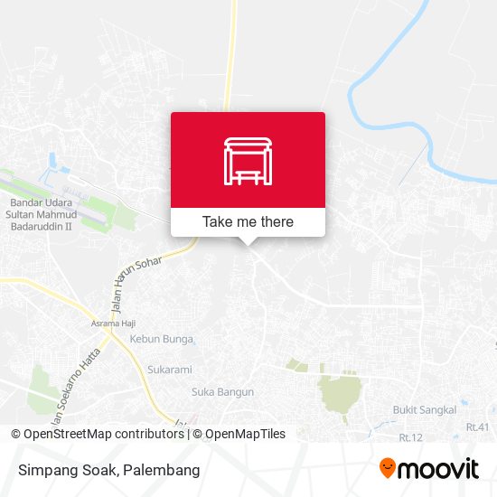 Simpang Soak map