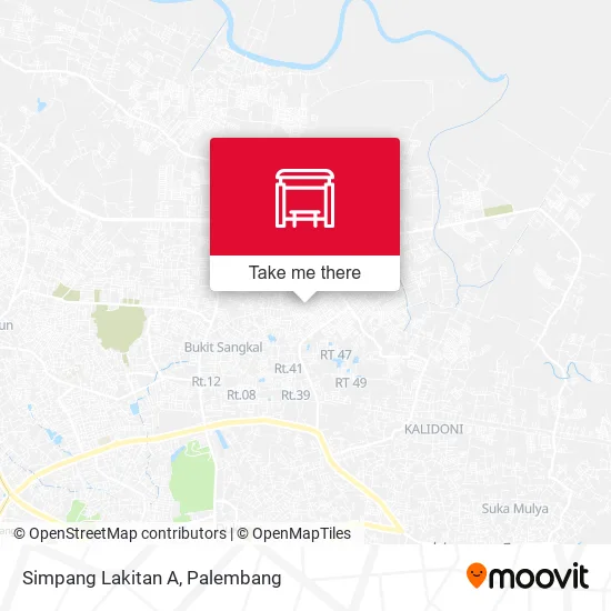 Simpang Lakitan A map
