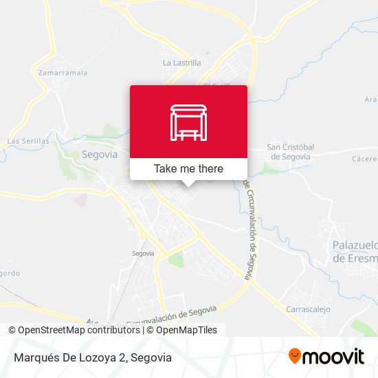 Marqués De Lozoya 2 map