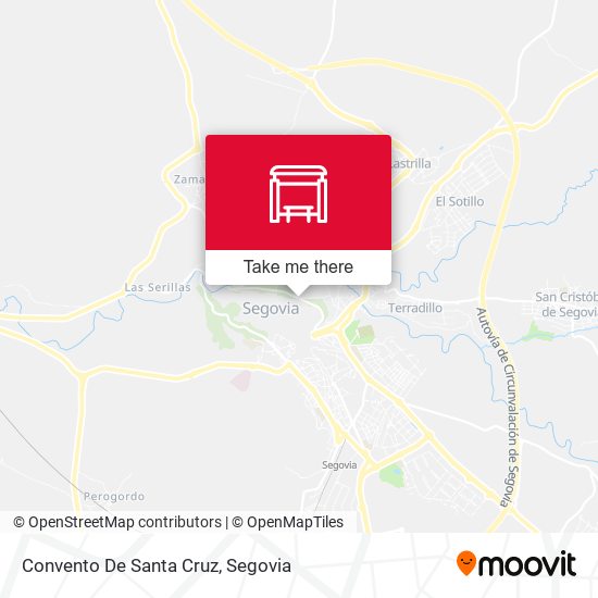Convento De Santa Cruz map