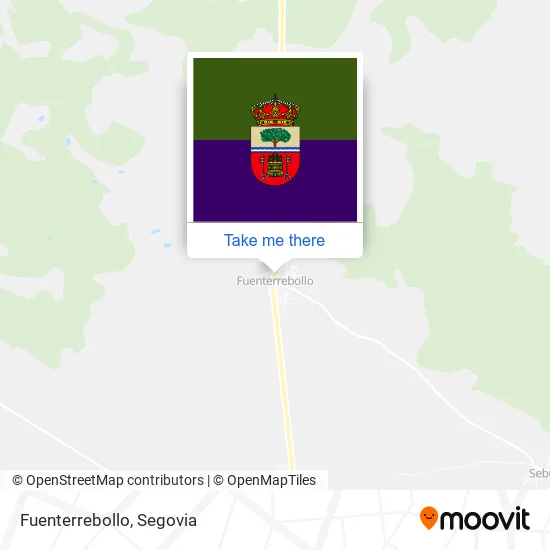 Fuenterrebollo map