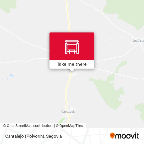 Cantalejo (Polvorín) map