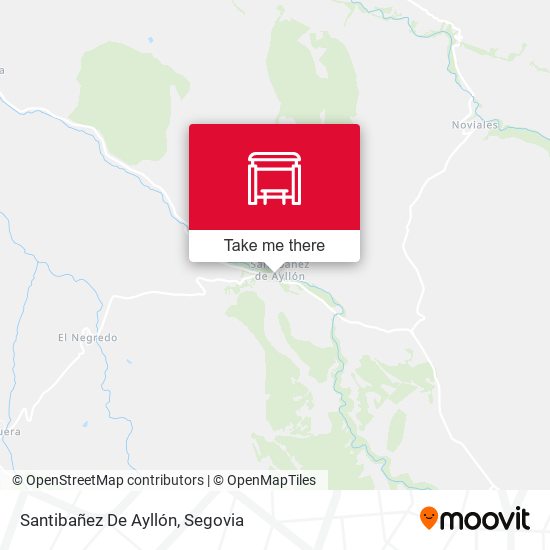 Santibañez De Ayllón map