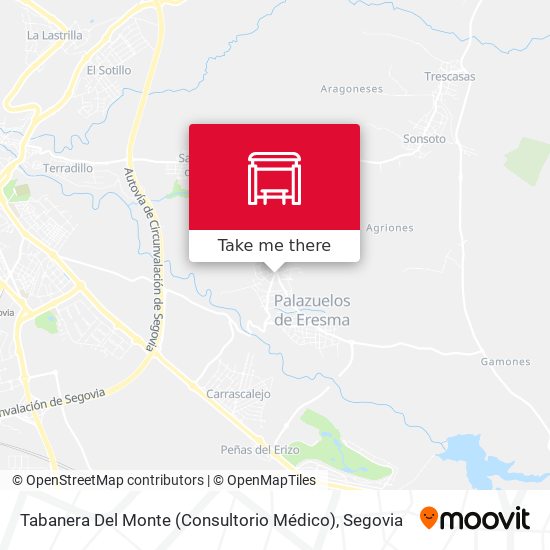 Tabanera Del Monte (Consultorio Médico) map