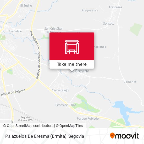 Palazuelos De Eresma (Ermita) map