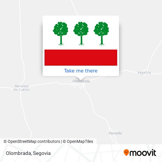 Olombrada map