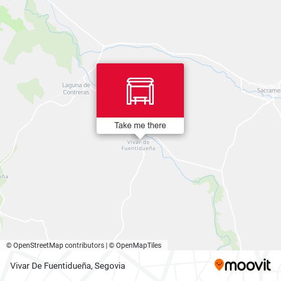 Vivar De Fuentidueña map