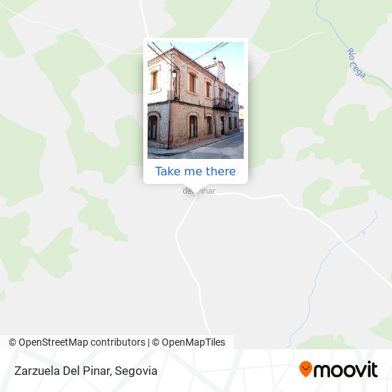 Zarzuela Del Pinar map