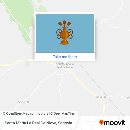 Santa María La Real De Nieva map