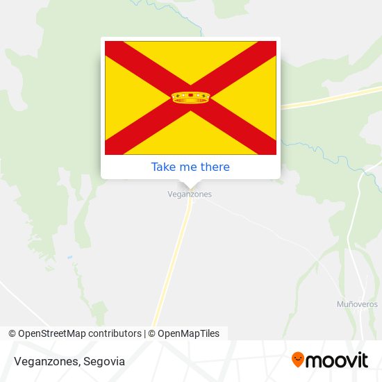 Veganzones map