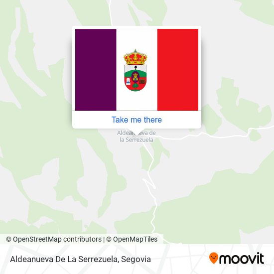 Aldeanueva De La Serrezuela map
