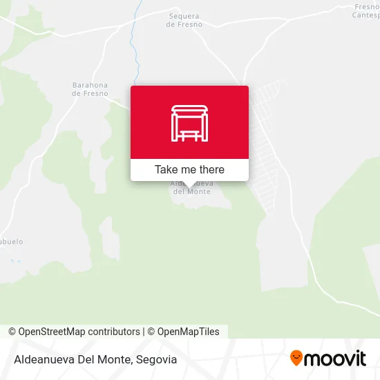 Aldeanueva Del Monte map
