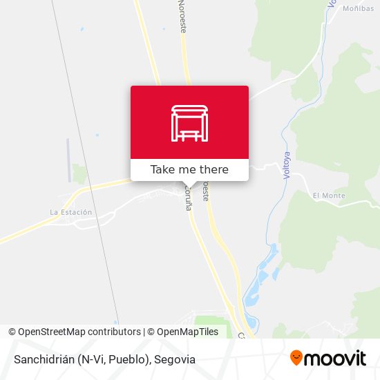 Sanchidrián (N-Vi, Pueblo) map
