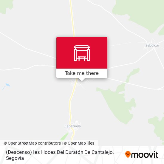 (Descenso) Ies Hoces Del Duratón De Cantalejo map