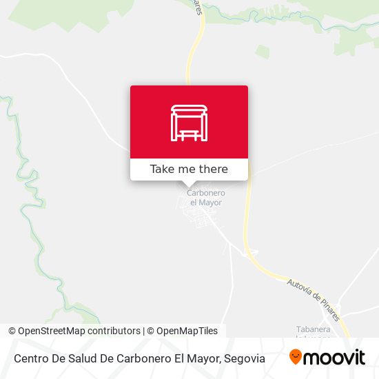 Centro De Salud De Carbonero El Mayor map