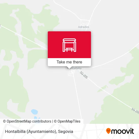 Hontalbilla (Ayuntamiento) map