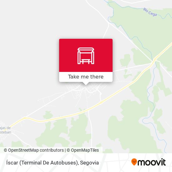 Íscar (Terminal De Autobuses) map