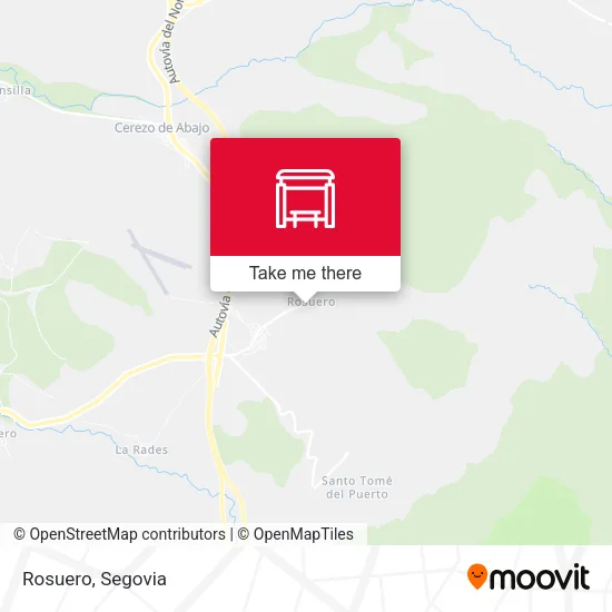 Rosuero map