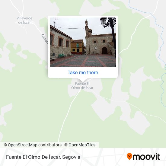 Fuente El Olmo De Íscar map