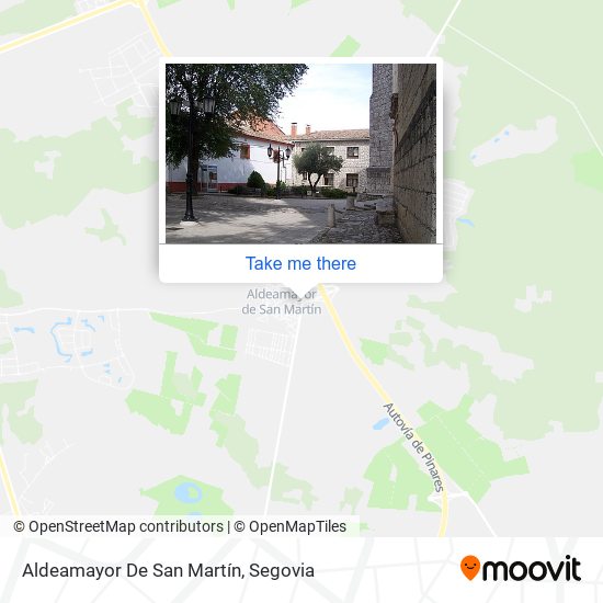 Aldeamayor De San Martín map