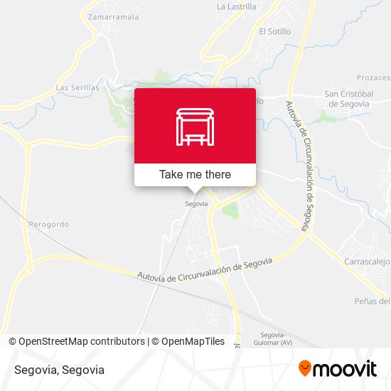 Segovia map