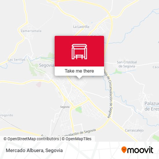 Mercado Albuera map