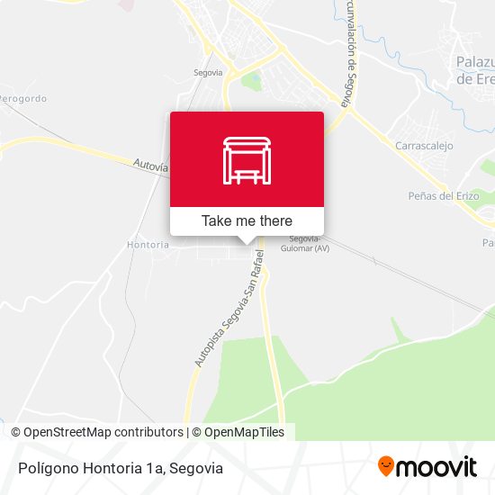 Polígono Hontoria 1a map