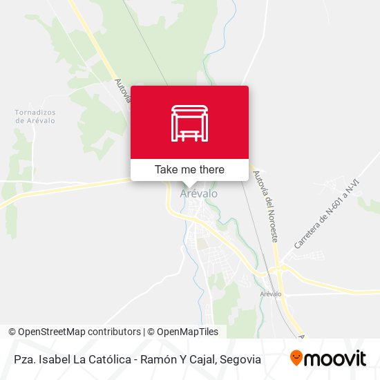 Pza. Isabel La Católica - Ramón Y Cajal map