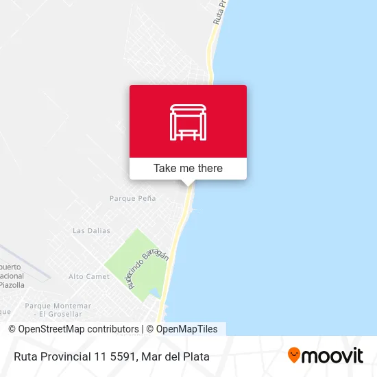 Ruta Provincial 11 5591 map