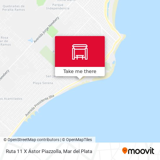 Mapa de Ruta 11 X Ástor Piazzolla