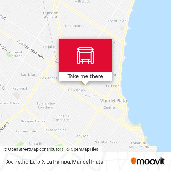 Av. Pedro Luro X La Pampa map