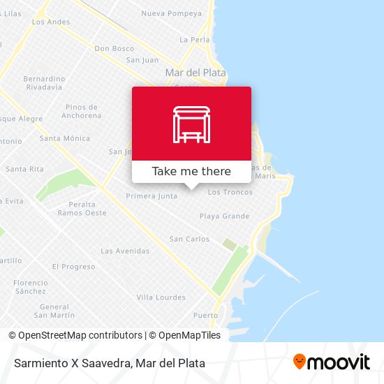 Mapa de Sarmiento X Saavedra